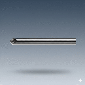 blunt tip small single hole injecting cannula, luer lock