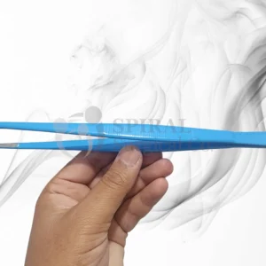 Crow Coagulating Dressing Forceps Tungsten Carbide Insulated, 23cm