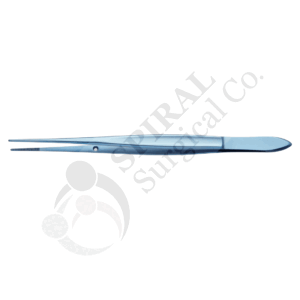 Cushing Forceps Straight, Serrated, 18cm, Titanium-BlueLine