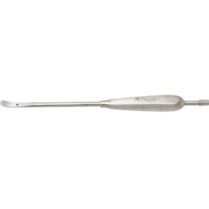Daniel Suction Scalp Elevator With a Hole, 26cm, Slightly Curved