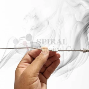 Gubisch Suction Raspatory, With Guide, Bayonet, 4mm Diameter, 20 cm