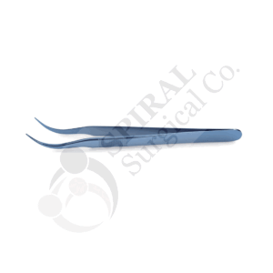 Jewelers Forceps 11.5cm, #7, Titanium-BlueLine