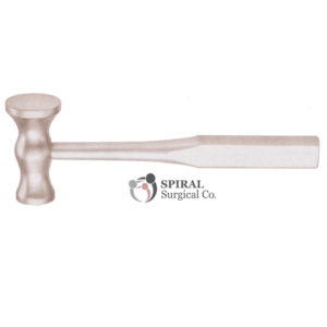 Mallet, 24 cm, Solid, 530 grams, Head sides are 42&30mm diameter