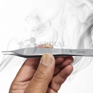 Micro Adson, 0.8mm, 1X2, Cross Serrated